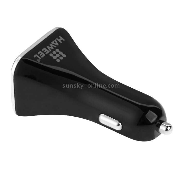 HAWEEL Universal 5V 6.8A 4 USB Ports Car Charger for Smartphone / Tablet PC(Black) HAWEEL Universal 5V 6.8A 4 USB Ports Car Charger for Smartphone / Tablet PC(Black)