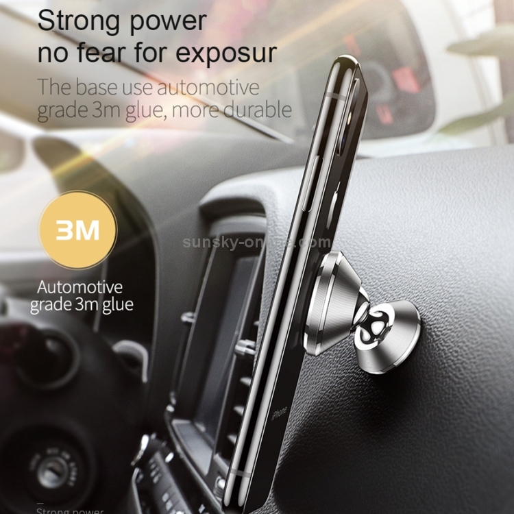 JOYROOM MOGUU MG-ZS002 360 Degrees Rotation Zinc Alloy + Silicone + Magnet Car Air Outlet Magnetic Holder JOYROOM MOGUU MG-ZS002 360 Degrees Rotation Zinc Alloy + Silicone + Magnet Car Air Outlet Magnetic Holder