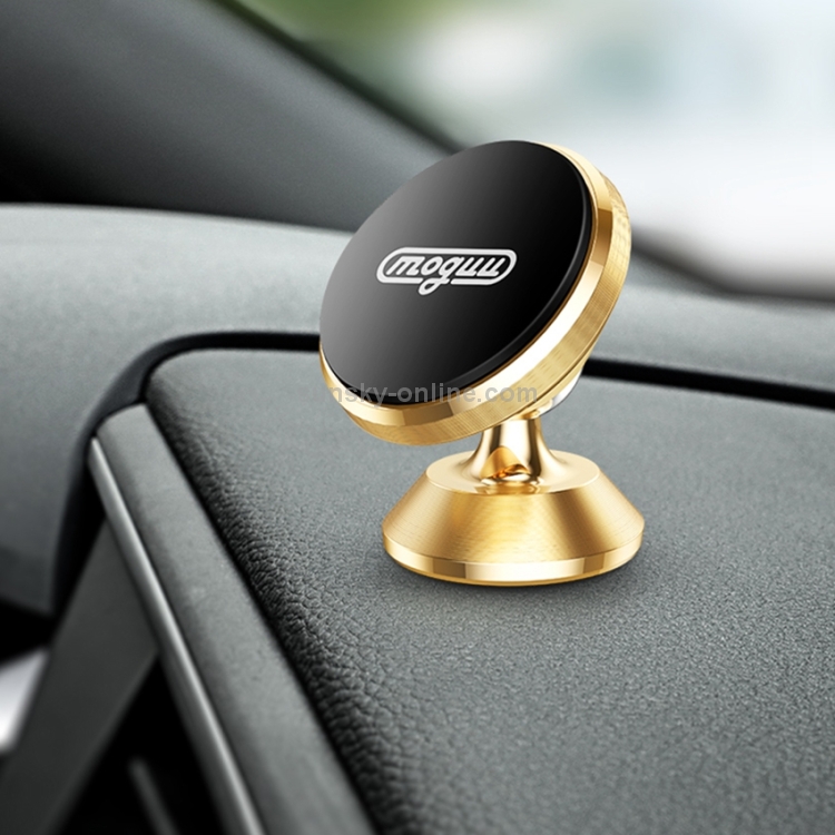 JOYROOM MOGUU MG-ZS002 360 Degrees Rotation Zinc Alloy + Silicone + Magnet Car Air Outlet Magnetic Holder JOYROOM MOGUU MG-ZS002 360 Degrees Rotation Zinc Alloy + Silicone + Magnet Car Air Outlet Magnetic Holder