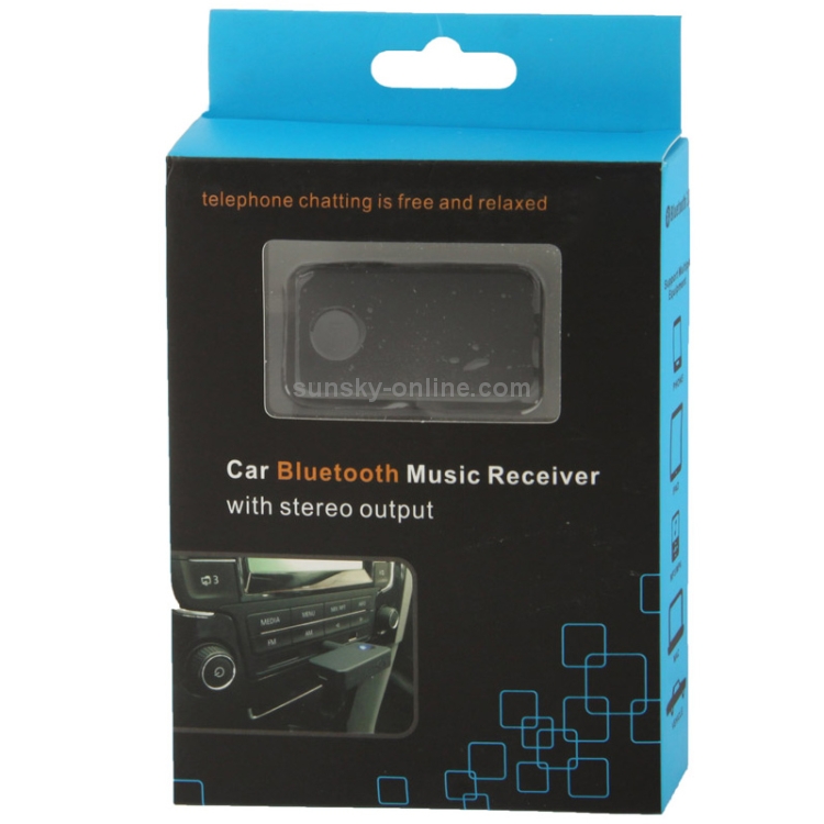 Link-CZBT03 Car Bluetooth Music Receiver with Stereo Output, Wireless Distance: 10m(Black) Link-CZBT03 Car Bluetooth Music Receiver with Stereo Output, Wireless Distance: 10m(Black)