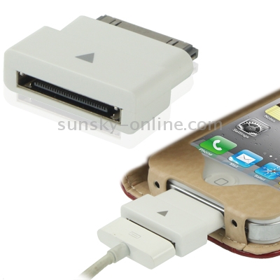 30Pin Male to 30Pin Female Dock Extender for iPhone, iPad and iPod(White) 30Pin Male to 30Pin Female Dock Extender for iPhone, iPad and iPod(White)