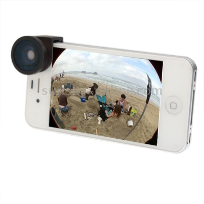 3 in 1(Fisheye Lens + Wide Angle Lens + Macro Lens) Photo Camera Lens for iPhone 4 & 4S /3G /3GS(Black) 3 in 1(Fisheye Lens + Wide Angle Lens + Macro Lens) Photo Camera Lens for iPhone 4 & 4S /3G /3GS(Black)