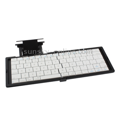 Folding Plastic Bluetooth Keyboard with Holder for iPhone 6 & 6S / iPhone 5 & 5C & 5S / iPhone 4 & 4S(White) Folding Plastic Bluetooth Keyboard with Holder for iPhone 6 & 6S / iPhone 5 & 5C & 5S / iPhone 4 & 4S(White)