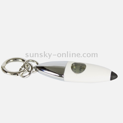 2 in 1 Antistatic Bullet Static Discharger Keychain with Touch Pen
