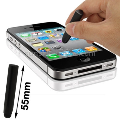 Metal Stylus Touch Pen for iPhone 4 & 4S / 3GS / 3G / New iPad (iPad 3) iPad 2 / iPad / All Capacitive Screen Products(Black)