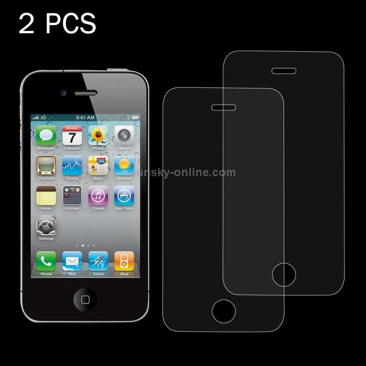 2 PCS 0.26mm 9H Surface Hardness 2.5D Explosion-proof Tempered Glass Screen Film for iPhone 4 & 4S 2 PCS 0.26mm 9H Surface Hardness 2.5D Explosion-proof Tempered Glass Screen Film for iPhone 4 & 4S