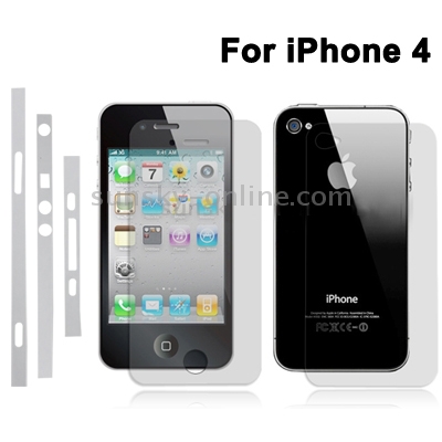 3 in 1 Border Membrane + Front Screen + Back Cover LCD Screen Protector for iPhone 4 3 in 1 Border Membrane + Front Screen + Back Cover LCD Screen Protector for iPhone 4