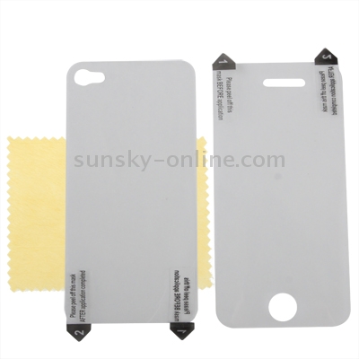 3 in 1 Border Membrane + Front Screen + Back Cover LCD Screen Protector for iPhone 4 3 in 1 Border Membrane + Front Screen + Back Cover LCD Screen Protector for iPhone 4