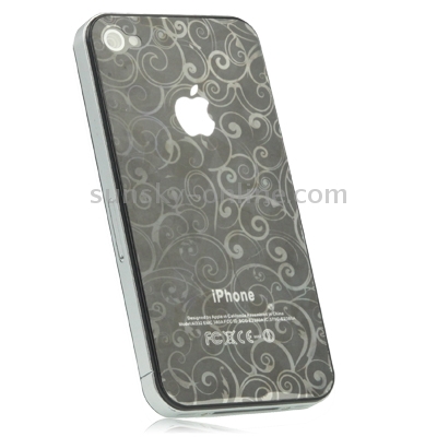 2 in 1 (Front Screen + Back Cover) Flower Vine 3D Film Screen Protector for iPhone 4 & 4S 2 in 1 (Front Screen + Back Cover) Flower Vine 3D Film Screen Protector for iPhone 4 & 4S
