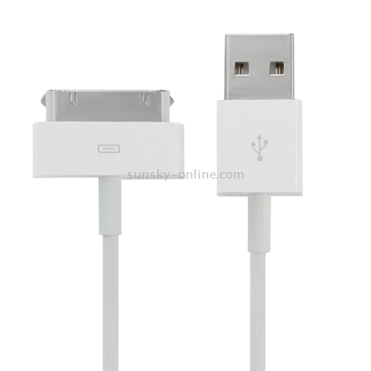 1m 2 in 1 US Plug USB Charger with 30 Pin Data / Charging Cable 1m 2 in 1 US Plug USB Charger with 30 Pin Data / Charging Cable