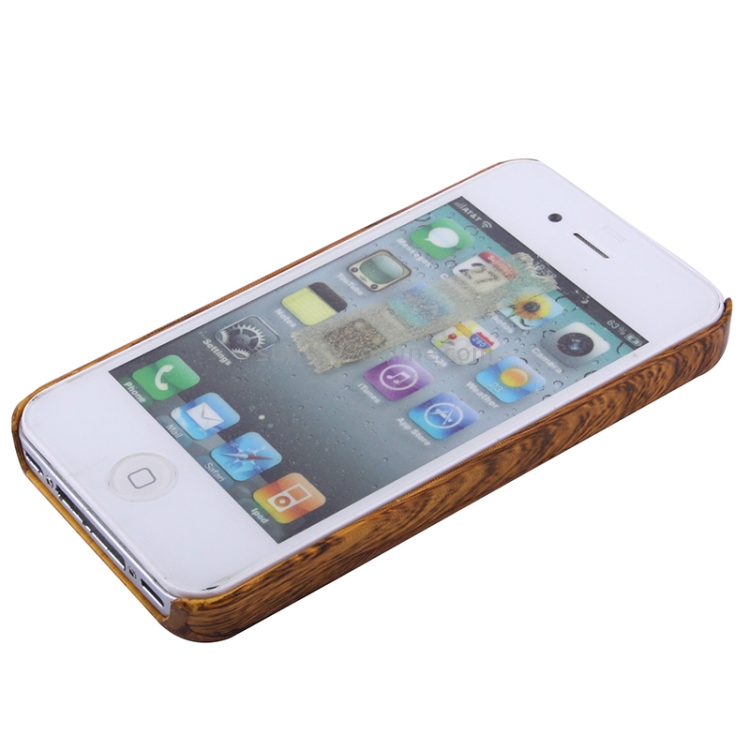 Wood Texture Style Plastic Case for iPhone 4 Wood Texture Style Plastic Case for iPhone 4