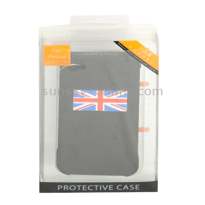 United Kingdom Flag Style Genuine Leather Coating Hard Plastic Case for iPhone 4(Black) United Kingdom Flag Style Genuine Leather Coating Hard Plastic Case for iPhone 4(Black)