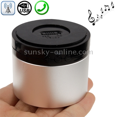 Mini 2.0 Bluetooth Speaker with Speakerphone (Silver) Mini 2.0 Bluetooth Speaker with Speakerphone (Silver)