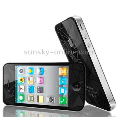 2 in 1 (Front Screen + Back Cover) Diamond 3D Film Screen Protector for iPhone 4 & 4S 2 in 1 (Front Screen + Back Cover) Diamond 3D Film Screen Protector for iPhone 4 & 4S