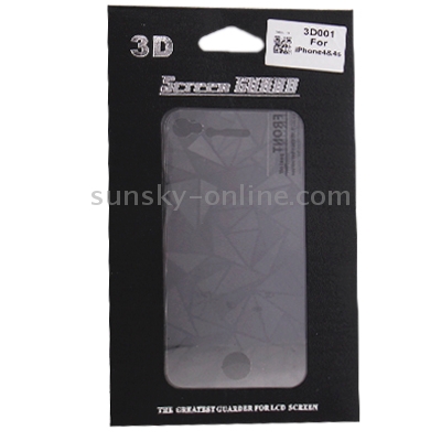 2 in 1 (Front Screen + Back Cover) Diamond 3D Film Screen Protector for iPhone 4 & 4S 2 in 1 (Front Screen + Back Cover) Diamond 3D Film Screen Protector for iPhone 4 & 4S