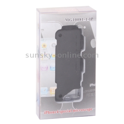 60X-100X Zoom Power Digital Microscope Lens with Back Cover for iPhone4 & 4S(Black) 60X-100X Zoom Power Digital Microscope Lens with Back Cover for iPhone4 & 4S(Black)