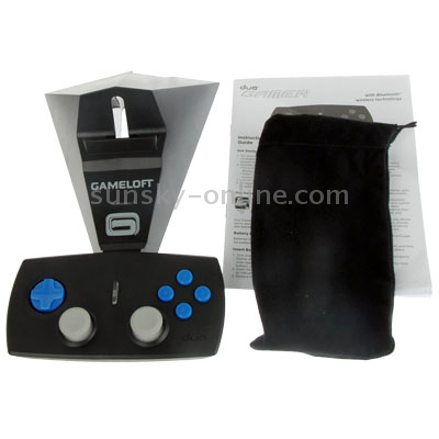 Bluetooth Game Controller + Game Holder, English / French / German / Italian / Chinese / Japanese / Spanish / Portuguese Bluetooth Game Controller + Game Holder, English / French / German / Italian / Chinese / Japanese / Spanish / Portuguese