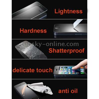 0.26mm 9H+ Surface Hardness 2.5D Explosion-proof Tempered Glass Film for iPhone 4 & 4S(Transparent) 0.26mm 9H+ Surface Hardness 2.5D Explosion-proof Tempered Glass Film for iPhone 4 & 4S(Transparent)