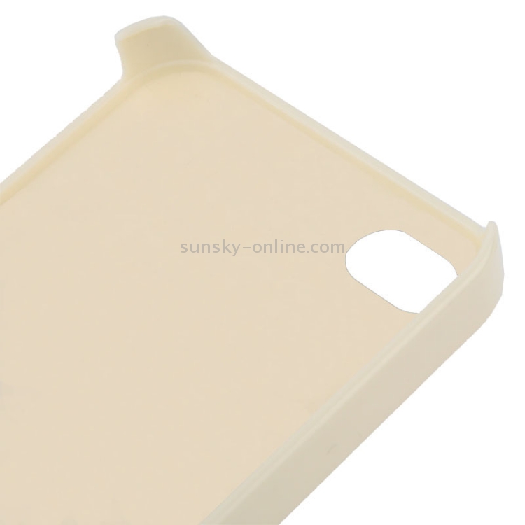 Silver Cross Rivet Plastic Protective Case for iPhone 4 & 4S (Light Yellow) Silver Cross Rivet Plastic Protective Case for iPhone 4 & 4S (Light Yellow)
