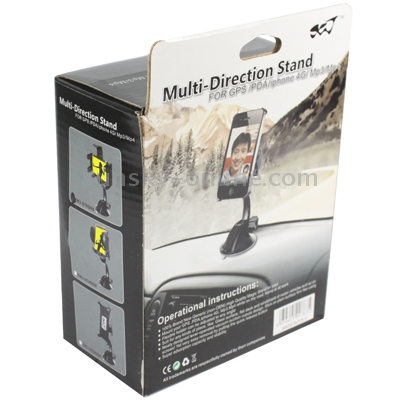 Multi-Directional Stand for iPhone 4 & 4S(Black) Multi-Directional Stand for iPhone 4 & 4S(Black)