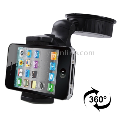 Scalable Car Universal Holder for iPhone 4 & 4S / 3GS / 3G / MP4 / PDA, Support 360 Degree Rotation, Width: 42mm-62mm(Black) Scalable Car Universal Holder for iPhone 4 & 4S / 3GS / 3G / MP4 / PDA, Support 360 Degree Rotation, Width: 42mm-62mm(Black)