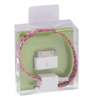 24cm 2 in 1 Spots Noodle Bracelet Style Micro USB to USB Sync Data Charging Cable + 30 Pin Adaptor 24cm 2 in 1 Spots Noodle Bracelet Style Micro USB to USB Sync Data Charging Cable + 30 Pin Adaptor