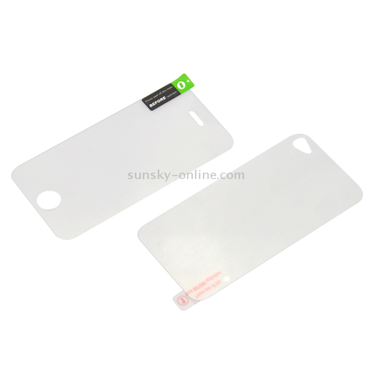 0.3mm 2 in 1 Ultra-thin Explosion-proof Tempered Front + Back Glass Film for iPhone 4 & 4S 0.3mm 2 in 1 Ultra-thin Explosion-proof Tempered Front + Back Glass Film for iPhone 4 & 4S