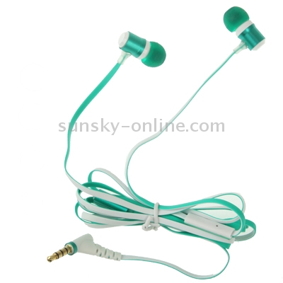 CK-820 3.5mm Plug Flat Wire Style In-ear Earphone with Microphone for iPhone 5 & 5S & 5C , iPhone 4 & 4S , iPhone 3G & 3GS (Green) CK-820 3.5mm Plug Flat Wire Style In-ear Earphone with Microphone for iPhone 5 & 5S & 5C , iPhone 4 & 4S , iPhone 3G & 3GS (Green)