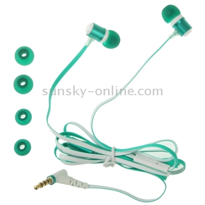 CK-820 3.5mm Plug Flat Wire Style In-ear Earphone with Microphone for iPhone 5 & 5S & 5C , iPhone 4 & 4S , iPhone 3G & 3GS (Green) CK-820 3.5mm Plug Flat Wire Style In-ear Earphone with Microphone for iPhone 5 & 5S & 5C , iPhone 4 & 4S , iPhone 3G & 3GS (Green)