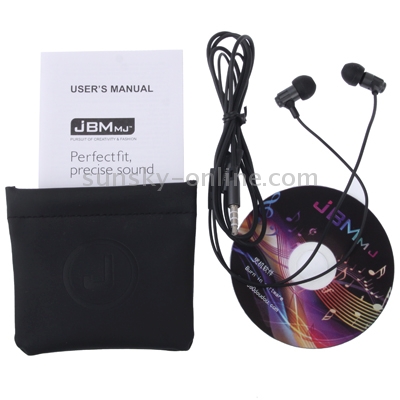 JBM MJ710 In Ear Headphones with Mic and Answer / Reject Button JBM MJ710 In Ear Headphones with Mic and Answer / Reject Button