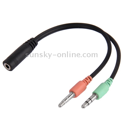 17cm 3.5mm Jack Microphone + Earphone Cable, Compatible with Phones, Tablets, Headphones, MP3 Player, Car/Home Stereo & More 17cm 3.5mm Jack Microphone + Earphone Cable, Compatible with Phones, Tablets, Headphones, MP3 Player, Car/Home Stereo & More