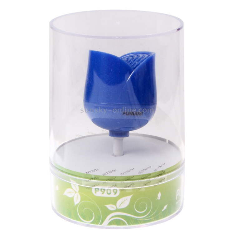 Rose Style Mini Mobile Phone Speaker for iPhone / iPod / iPad(Blue)