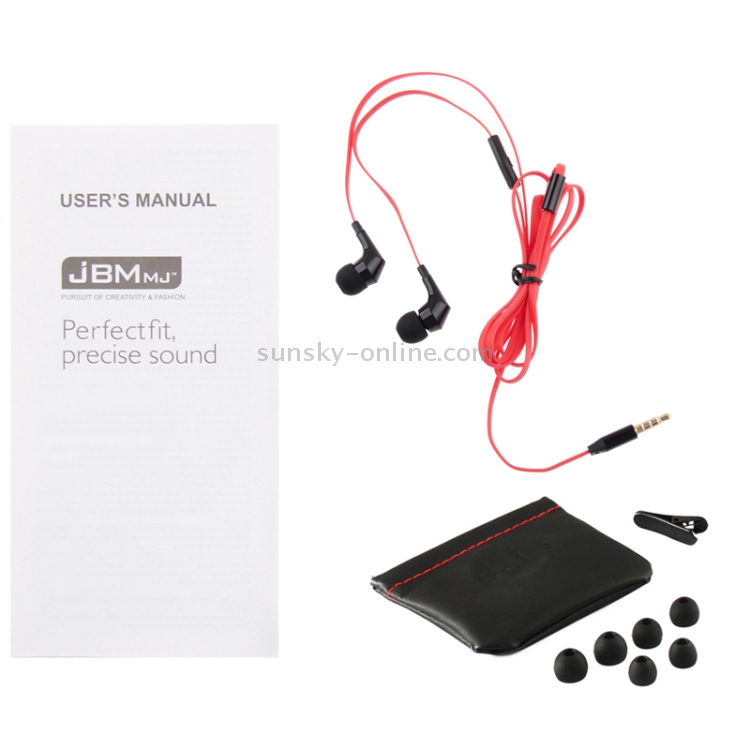 JBM-MJ720 Perfect Fit Precise Sound 3.5mm In-ear Headphone, Unit diameter: 10mm, Frequency range: 6~23500Hz JBM-MJ720 Perfect Fit Precise Sound 3.5mm In-ear Headphone, Unit diameter: 10mm, Frequency range: 6~23500Hz