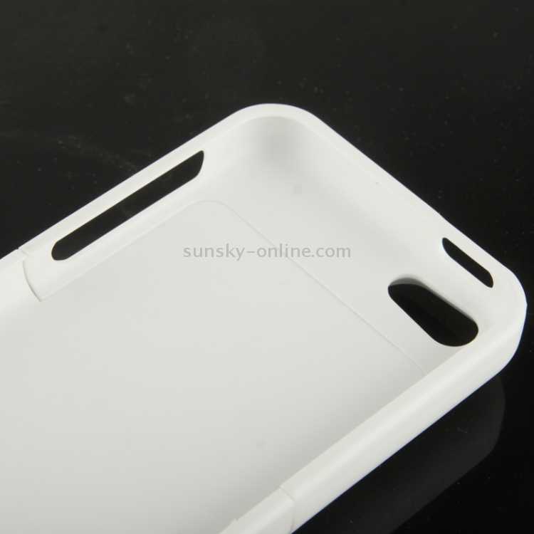 2200mAh Extant Battery Case / Power Bank with Holder for iPhone 5C(White) 2200mAh Extant Battery Case / Power Bank with Holder for iPhone 5C(White)