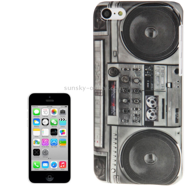 Smooth Radio Pattern Plastic Case for iPhone 5C Smooth Radio Pattern Plastic Case for iPhone 5C