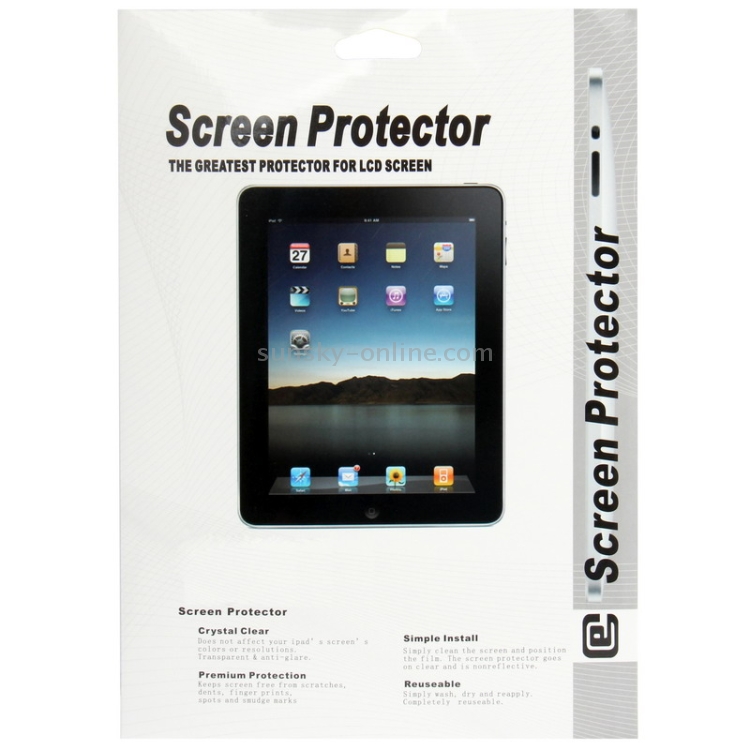 LCD Screen Protector for iPad 9.7 (2018) / iPad 9.7 inch 2017 / Air / Air 2 / 5 / 6(Transparent) LCD Screen Protector for iPad 9.7 (2018) / iPad 9.7 inch 2017 / Air / Air 2 / 5 / 6(Transparent)