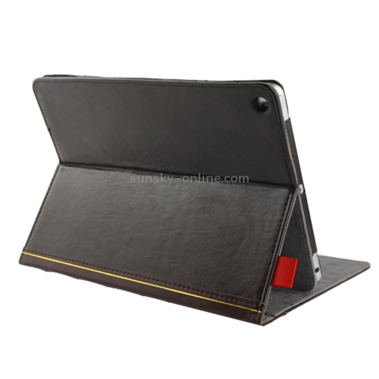Retro Bookbook Style Flip Leather Case with Holder for iPad Air / iPad Air 2