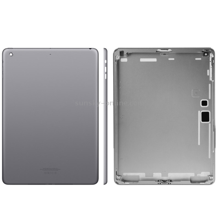 Cubierta trasera de la versión WiFi / Panel trasero para iPad Air / iPad 5 (gris oscuro) - 1