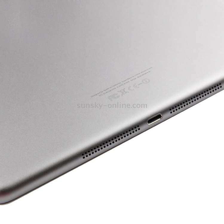 Cubierta trasera de la versión WiFi / Panel trasero para iPad Air / iPad 5 (gris oscuro) - 5