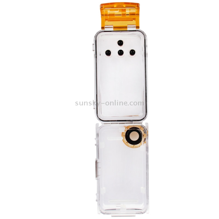 Waterproof Photo Housing Underwater Case for iPhone 5 & 5s & SE, Water-proof: IPX8(Orange) Waterproof Photo Housing Underwater Case for iPhone 5 & 5s & SE, Water-proof: IPX8(Orange)
