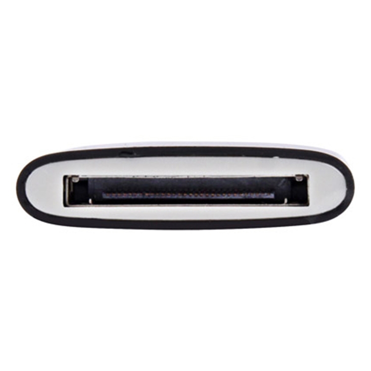 30 Pin Female to 8 Pin Male Adapter for iPhone(Black) - 1
