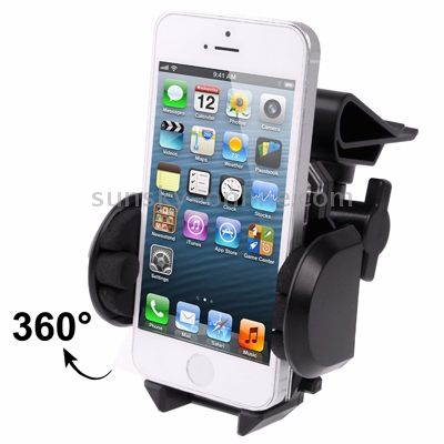 Universal Car Holder for iPhone 5 / iPhone 4 & 4S / Other Mobile Phone, Support 360 Degree Rotation Universal Car Holder for iPhone 5 / iPhone 4 & 4S / Other Mobile Phone, Support 360 Degree Rotation