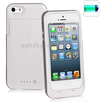 2500mAh Fine Matte Surface Removable Power Bank External Battery for iPhone 5 & 5S(White) 2500mAh Fine Matte Surface Removable Power Bank External Battery for iPhone 5 & 5S(White)