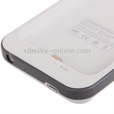 2500mAh Fine Matte Surface Removable Power Bank External Battery for iPhone 5 & 5S(White) 2500mAh Fine Matte Surface Removable Power Bank External Battery for iPhone 5 & 5S(White)