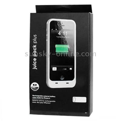 2500mAh Fine Matte Surface Removable Power Bank External Battery for iPhone 5 & 5S(White) 2500mAh Fine Matte Surface Removable Power Bank External Battery for iPhone 5 & 5S(White)