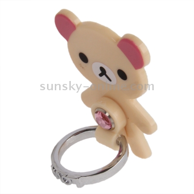 Multipurpose Cartoon Bear Shape Universal Phone Ring Rotatable Bracket Multipurpose Cartoon Bear Shape Universal Phone Ring Rotatable Bracket
