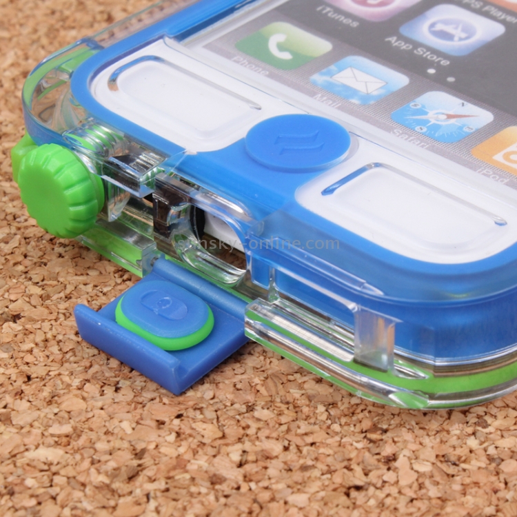 Waterproof Case + Catalyst Transparent Shell Submersible for iPhone 5 & 5s & SE(Blue) Waterproof Case + Catalyst Transparent Shell Submersible for iPhone 5 & 5s & SE(Blue)