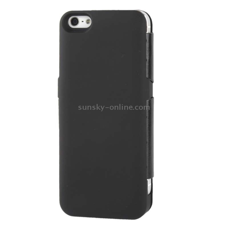 2400mAh External Battery / Power Bank with Flip Leather Case for iPhone 5 & 5S & SE(Black) 2400mAh External Battery / Power Bank with Flip Leather Case for iPhone 5 & 5S & SE(Black)