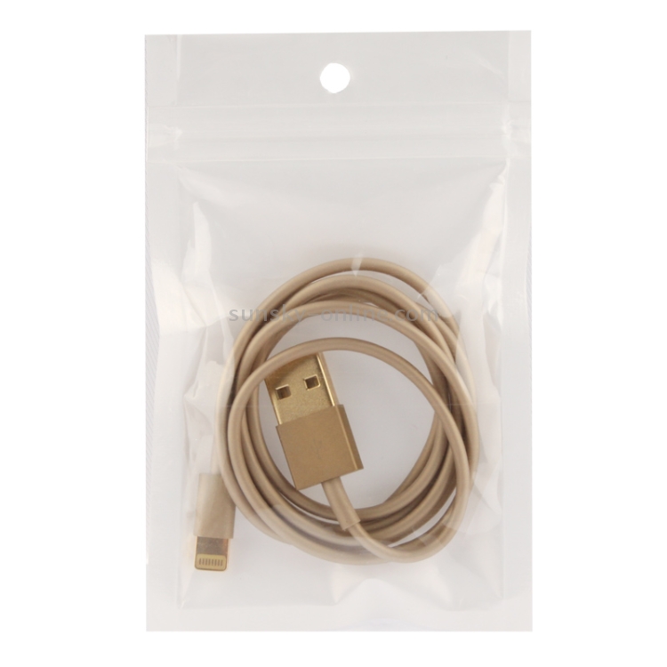 Gold Plating USB Sync Data / Charging Cable for iPhone 6 & 6 Plus, iPhone 5 & 5S & 5C, iPad Air, iPad mini, mini 2 Retina, Length: 1m Gold Plating USB Sync Data / Charging Cable for iPhone 6 & 6 Plus, iPhone 5 & 5S & 5C, iPad Air, iPad mini, mini 2 Retina, Length: 1m