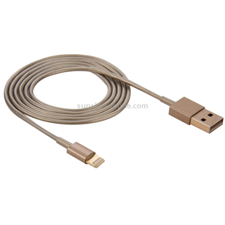 Gold Plating USB Sync Data / Charging Cable for iPhone 6 & 6 Plus, iPhone 5 & 5C & 5S, iPad Air, Length: 1m Gold Plating USB Sync Data / Charging Cable for iPhone 6 & 6 Plus, iPhone 5 & 5C & 5S, iPad Air, Length: 1m